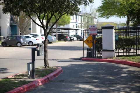 Apartment gate