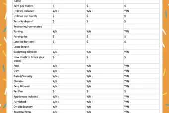 Apartment Search Guide