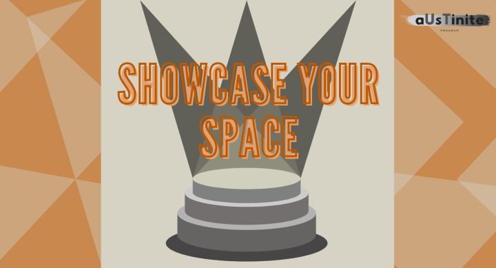 Showcase Your Space with aUsTinite logo