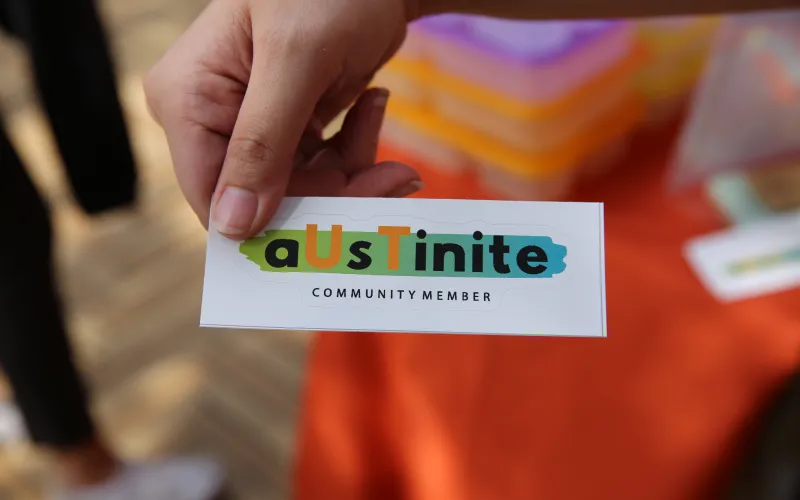aUsTinite sticker